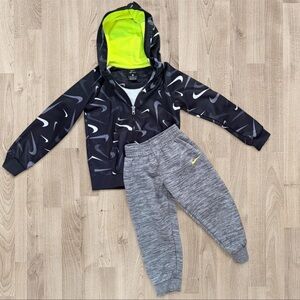 Nike Dri-FIT Heather Gray Jogger Set